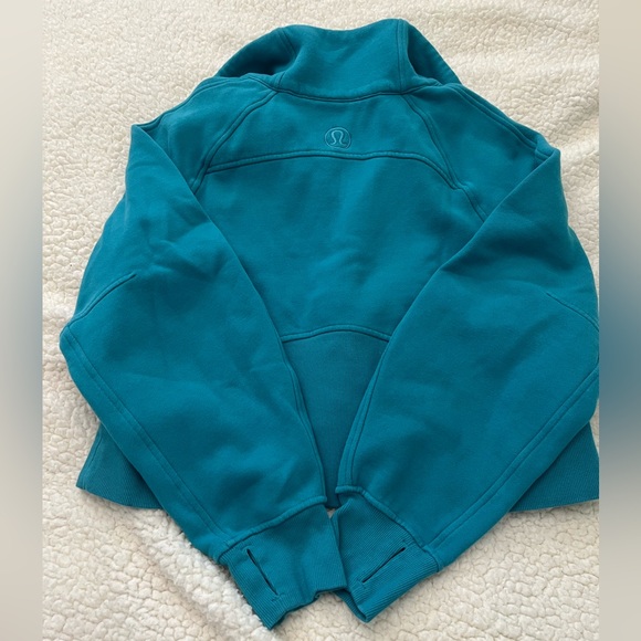 LULULEMON SCUBA FUNNEL NECK 1/4 zip - Picture 2 of 4